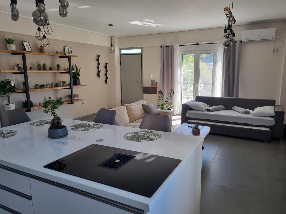 New Minimal Apartment,10' From Athens Airport Spáta Esterno foto