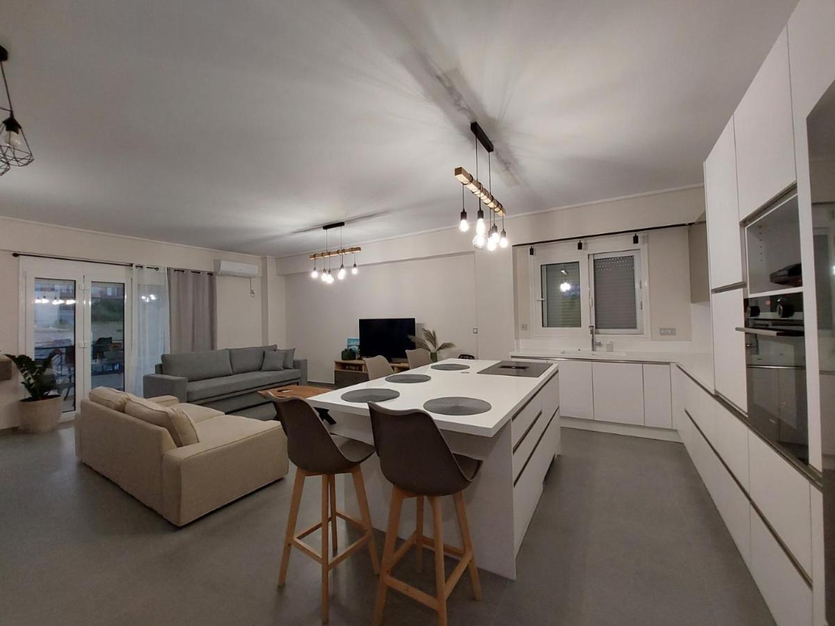 New Minimal Apartment,10' From Athens Airport Spáta Esterno foto